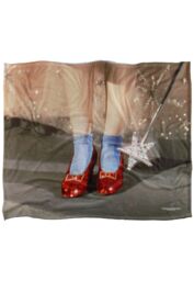 Warner Brothers The Wizard Of Oz Officially Licensed Silky Touch Super Soft Throw Blanket 152 x 127 cm in White - thumbnail 1