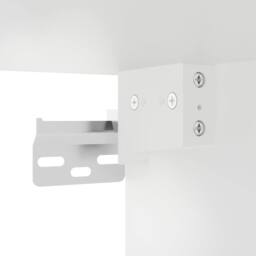 Berkfield Home Highboard White 69.5x34x180 cm Engineered Wood - thumbnail 9