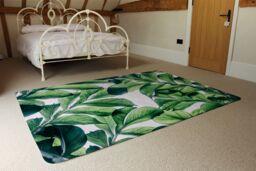 Benjamin Tate Design Tropical Palm Rug in Natural - Size: Large - thumbnail 3