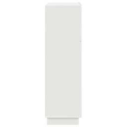 Berkfield Home White Writing Desk White Engineered Wood Medium - thumbnail 6