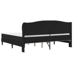 Berkfield Home Bed Frame with Headboard Black 180 x 200 cm Faux Leather - thumbnail 8