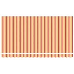 Berkfield Home Retractable Awning Multicolour & Yellow & Orange & White - thumbnail 7