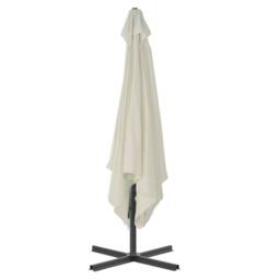 Berkfield Home Outdoor Parasol with Steel Pole 250x250 cm Sand in Beige - thumbnail 5