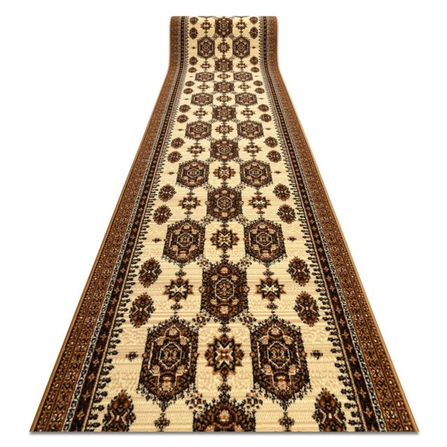 RugsX Bcf Zegary Runner in Beige - Size: 80 cm x 320 cm - image 1