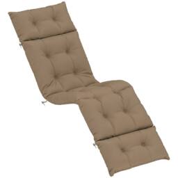 Kelvenix Garden Lounge Chair Cushion Khaki - Size: 100 cm x 190 cm - thumbnail 5
