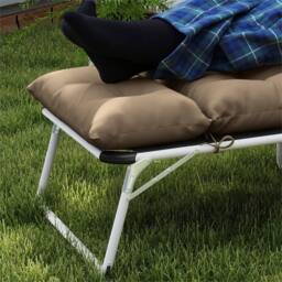 Kelvenix Garden Lounge Chair Cushion Khaki - Size: 100 cm x 190 cm - thumbnail 3
