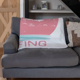 Benjamin Tate Design California Surfing Blanket in Natural - Size: 120 cm x 150 cm - thumbnail 2