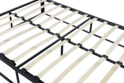 Birlea Four Poster Bed Frame Black Metal 4 Poster Canopy Farringdon - Size: Double - thumbnail 5