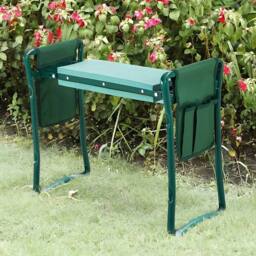 KORVIXA Foldable Garden Kneeler Stool Garden Kneeling Chair in Green - Size: 100 cm - thumbnail 3