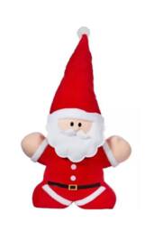 Marco Paul 54cm Santa Claus Soft Plush Decoration in Red - thumbnail 2