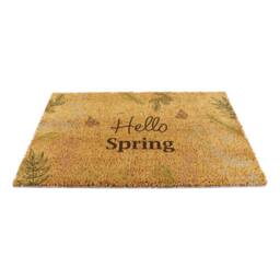 Artsy Mats Hello Spring Doormat (60 x 40cm) in Brown - Size: 40 cm x 60 cm - thumbnail 5