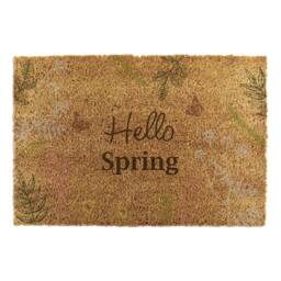 Artsy Mats Hello Spring Doormat (60 x 40cm) in Brown - Size: 40 cm x 60 cm - thumbnail 6