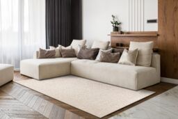 RugsX Casablanca Washable Rug in Yellow - Size: 200 cm x 290 cm - thumbnail 5