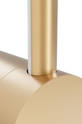 Living and Home 360 Degree Rotatable LED Straight Wall Light Warm Light 60cm in Gold - thumbnail 6