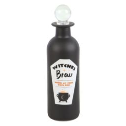 Something Different Witches Brew Glass Potion Bottle in Black - thumbnail 1