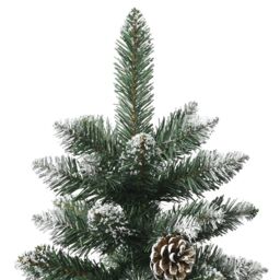 Berkfield Home Artificial Christmas Tree with Stand Green 240 cm PVC - thumbnail 5