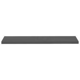 Berkfield Home Floating Wall Shelves 4 pcs High Gloss Grey 120x23.5x3.8 cm MDF - thumbnail 5