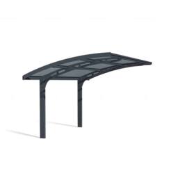 Palram Carport Arizona Wave Single 5000 Single, L495 x W289 x H273.5 cm, Grey - thumbnail 1