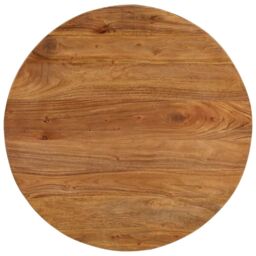 Berkfield Home Coffee Table 65x65x32 cm Solid Acacia Wood in Brown - Size: 65 x 65 x 32 cm - thumbnail 4