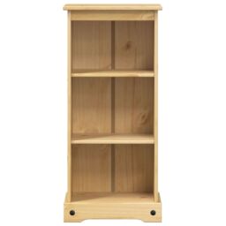 Berkfield Home Bookcase Corona 46x29x100 cm Solid Wood Pine in Brown - Size: 46 x 29 x 100 cm - thumbnail 4
