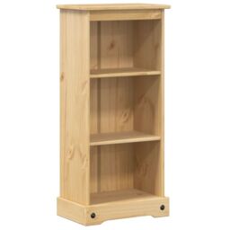 Berkfield Home Bookcase Corona 46x29x100 cm Solid Wood Pine in Brown - Size: 46 x 29 x 100 cm - thumbnail 2