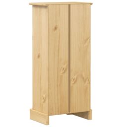 Berkfield Home Bookcase Corona 46x29x100 cm Solid Wood Pine in Brown - Size: 46 x 29 x 100 cm - thumbnail 6