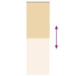 Berkfield Home Roller Blind Blackout Beige 65x210 cm Fabric Width 60.7 cm Polyester - thumbnail 5