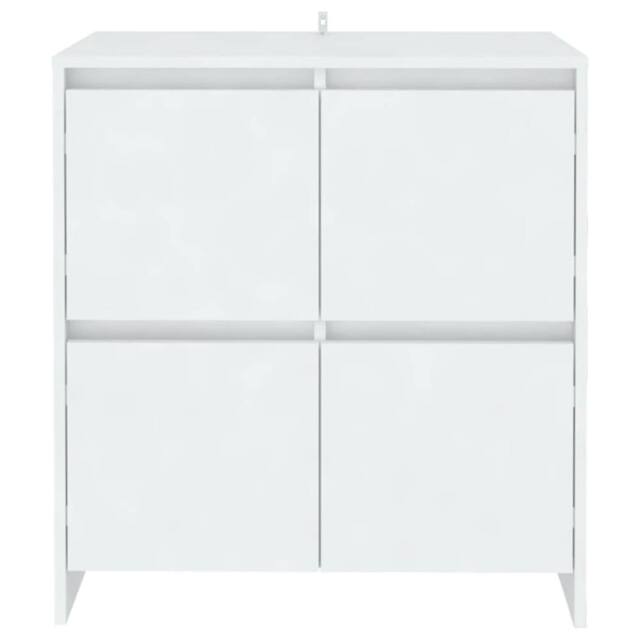 Berkfield Home Sideboard White 70x41x75 cm Engineered Wood - Size: 70 x 41 x 75 cm - image 1