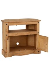 Seconique Corona Corner TV Cabinet in Natural - thumbnail 3