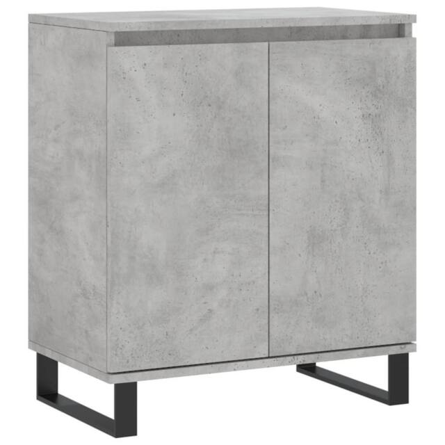 Berkfield Home Sideboard Concrete Grey 60x35x70 cm Engineered Wood - Size: 60 x 35 x 70 cm - image 1