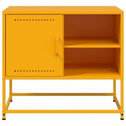 Berkfield Home TV Cabinet Anthracite 100.5x39x60.5 cm Steel in Black - thumbnail 6