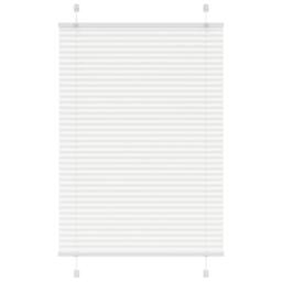 Berkfield Home Pleated Blind White 95x150 cm Fabric Width 94.4 cm Polyester - thumbnail 2