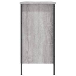Berkfield Home Shoe Cabinet Grey Sonoma 100x35x70 cm Engineered Wood - Size: 100 x 35 x 70 cm - thumbnail 5