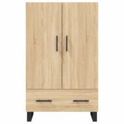 Berkfield Home Highboard Sonoma Oak 69.5x31x115 cm Engineered Wood in Brown - thumbnail 6