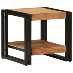 Berkfield Home Coffee Table 40x50x38 cm Solid Wood Acacia in Brown - Size: 40 x 50 x 38 cm - thumbnail 2