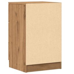 Berkfield Home Bedside Cabinets 2 pcs Artisan Oak 40x36x65 cm Engineered Wood in Brown - Size: 40 x 36 x 65 cm - thumbnail 7