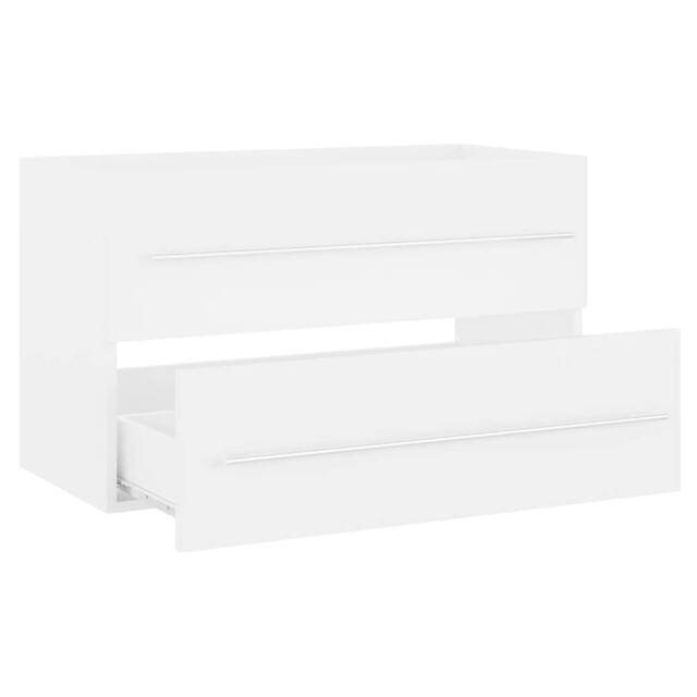 Berkfield Home Sink Cabinet White 80x38.5x48 cm Engineered Wood - image 1