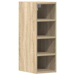 Berkfield Home Hanging Cabinet Sonoma Oak 20x29.5x60 cm Engineered Wood in Light Brown - thumbnail 1