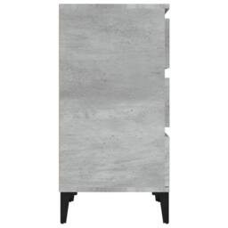 Berkfield Home Durable Bedside Cabinet Concrete Grey 40x35x70 cm Engineered Wood - Size: 40 x 35 x 70 cm - thumbnail 8