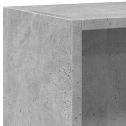 Berkfield Home 2-Tier Book Cabinet Concrete Grey 40x30x76.5 cm Engineered Wood - thumbnail 8