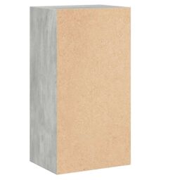 Berkfield Home 2-Tier Book Cabinet Concrete Grey 40x30x76.5 cm Engineered Wood - thumbnail 7