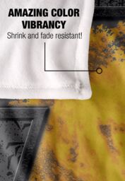 Black Adam Blanket, 152x127 cm Beveled Bolt Silky Touch Super Soft Throw Blanket in White - thumbnail 4