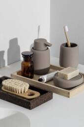Blomus Sono Toothbrush Tumbler 300ml - Satellite in Grey - thumbnail 2