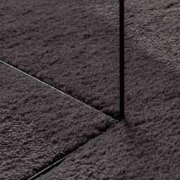 Berkfield Home Area Rug Anthracite 140x200 cm Polyester Non-Slip in Dark Grey - Size: Medium - thumbnail 8