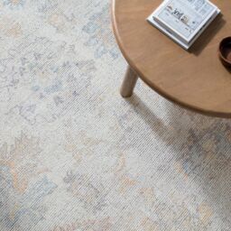 Livabliss Our Pnw Home-Olympic Beige Brown Blue Traditional Boho Living Dining Rug in Light Brown - Size: 200 cm x 275 cm - thumbnail 8