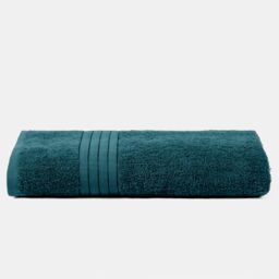 OHS Luxury 100% Cotton Bath Sheet Bathroom Towel in Teal - thumbnail 5
