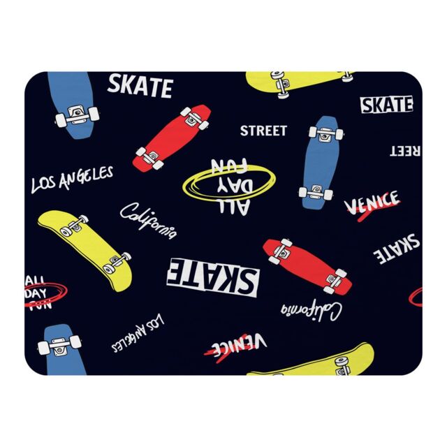 Benjamin Tate Design Skate Blanket in Natural - Size: 120 cm x 150 cm - image 1