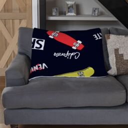 Benjamin Tate Design Skate Blanket in Natural - Size: 120 cm x 150 cm - thumbnail 2