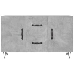 Berkfield Home Sideboard Concrete Grey 100x36x60 cm Engineered Wood - Size: 100 x 36 x 60 cm - thumbnail 6