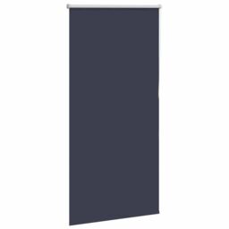 Berkfield Home Roller Blind Blackout Marine 70x175 cm Fabric Width 65.7 cm Polyester in Blue - thumbnail 3